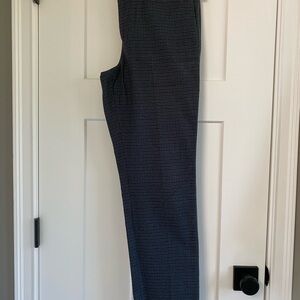 Bonobos Men's Navy Plaid/Print Dress Pants